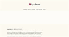 Desktop Screenshot of gartengestaltung-brand.de