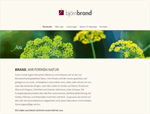 Tablet Screenshot of gartengestaltung-brand.de
